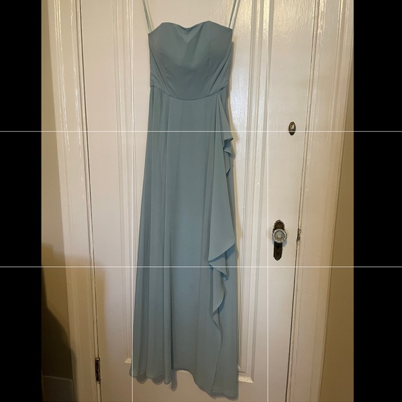 LULUS| Maxi dress. Size Small. Color *Turquoise* (according to their website) - Picture 3 of 6
